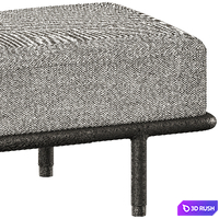 Frigerio Alfred bench 3D Model Vray, Corona
