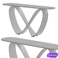 Cattelan Italia Butterfly Console Table 3D Model Vray, Corona