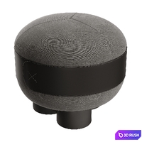 Pouffe Spesso from Cosmorelax two colors 3D Model Corona
