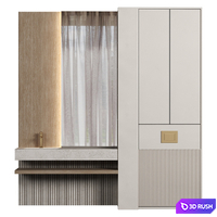 Bathroom Furniture 024 3D Model Vray, Corona