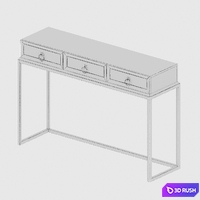 Console GLORIA Cazarina 3D Model Corona