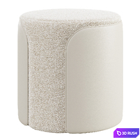 Merida Stool 3D Model Corona