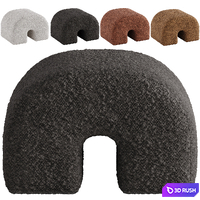 Bernard Arc Stool 3D Model Corona