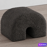 Bernard Arc Stool 3D Model Corona