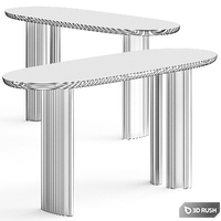 Eichholtz Lindner Console Table 3D Model Vray, Corona