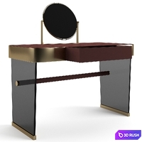 Baxter Hazel dresser table 3D Model Vray, Corona