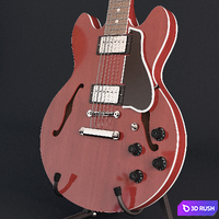Guitar Gibson ES-335 3D Model