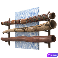 Didgeridoo 3D Model Vray