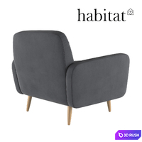 Habitat ABEL armchair 3D Model Vray