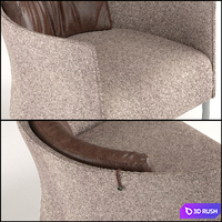 Living Divani Sartor C 3D Model Vray