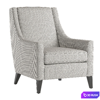 Mitchell Chair Gold Cara Tall 3D Model Vray