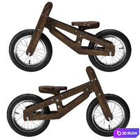 Bennett Balance Bike 3D Model Vray
