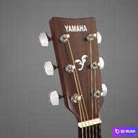 Acoustic guitar Yamaha F310 3D Model Vray