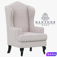 Dantone Home Bakersfield Armchair 3D Model Vray
