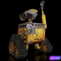 Wall-E 3D Model Corona