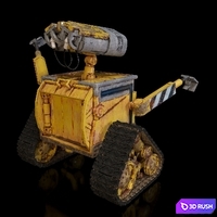 Wall-E 3D Model Corona