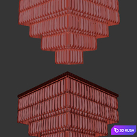 Chandelier Avellino E 1.2.75.100 G 3D Model Vray