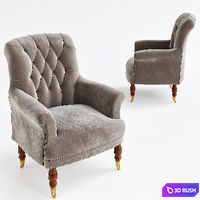 Chair Barrington Eichholtz 3D Model Vray