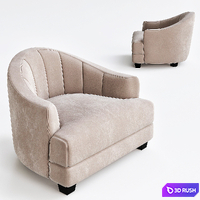 Chair Polaris Eichholtz 3D Model Vray