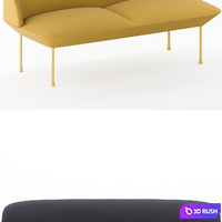 Oslo Series by MUUTO 3D Model Corona