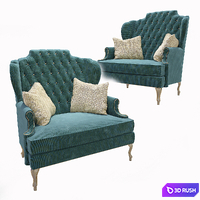 Classic chair 3D Model Vray