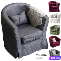 Armchair TULLSTA Ikea / IKEA TULSTA Armchair 3D Model Vray