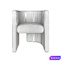 FAIRFAX CHAIR by kelly Wearstler 3D Model Corona