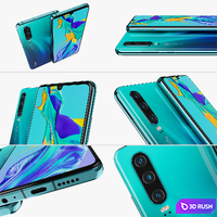 Huawei P30 Aurora 3D Model Vray, Corona