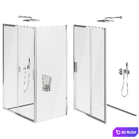 Ravak Blix Slim Shower Cabin 3D Model Vray, Corona