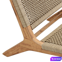 NAIROBI Garden Armchair No2 Woven 3D Model Vray, Corona