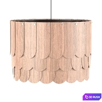 Lamp "Ploughshare scaly" 3D Model Corona