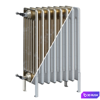 Zehnder Charleston radiators 6C 3D Model Corona