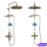 Arcade Avon exposed thermostatic shower valve 3D Model