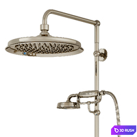 Arcade Avon exposed thermostatic shower valve 3D Model Vray