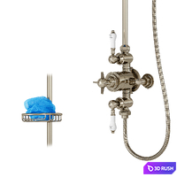 Arcade Avon exposed thermostatic shower valve 3D Model Vray