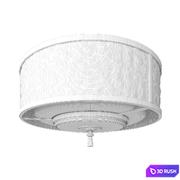 Ceiling lamp Elstead Lighting Adonis 2 3D Model Corona