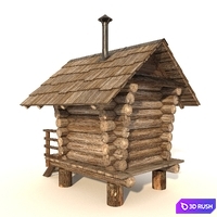 Playground house 3D Model Corona