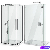 Showers Radaway, West One Bathrooms and Ideal set 124 3D Model Vray, Corona