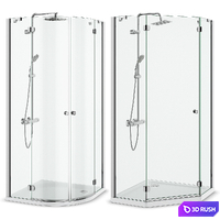 Shower enclosures Radaway | Torrenta 3D Model Vray, Corona