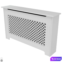 Decorative radiator screen set_09 3D Model Vray, Corona