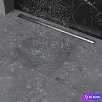 Modern interior shower (fantini) 3D Model Vray, Corona