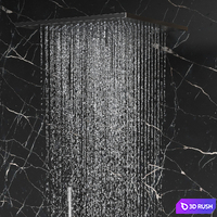 Modern interior shower (fantini) 3D Model Vray, Corona