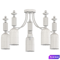 Ceiling chandelier Odeon Light Candy 4861 5C 3D Model Corona