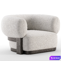 Armchair 3D Model Corona