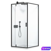 Shower cabin Niagara Nova (120x90; 120x80; 90x90cm) 3D Model Vray, Corona