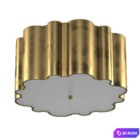 Markos grande flush mount 3D Model Vray, Corona