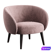 MIRO Armchair Konyshev 3D Model Corona