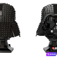 Lego Star Wars Helmet Darth Vader 3D Model Corona