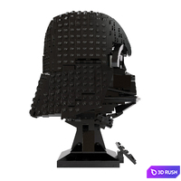Lego Star Wars Helmet Darth Vader 3D Model Corona