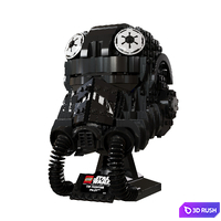 Lego Star Wars Helmet TIE Fighter Pilot 3D Model Corona